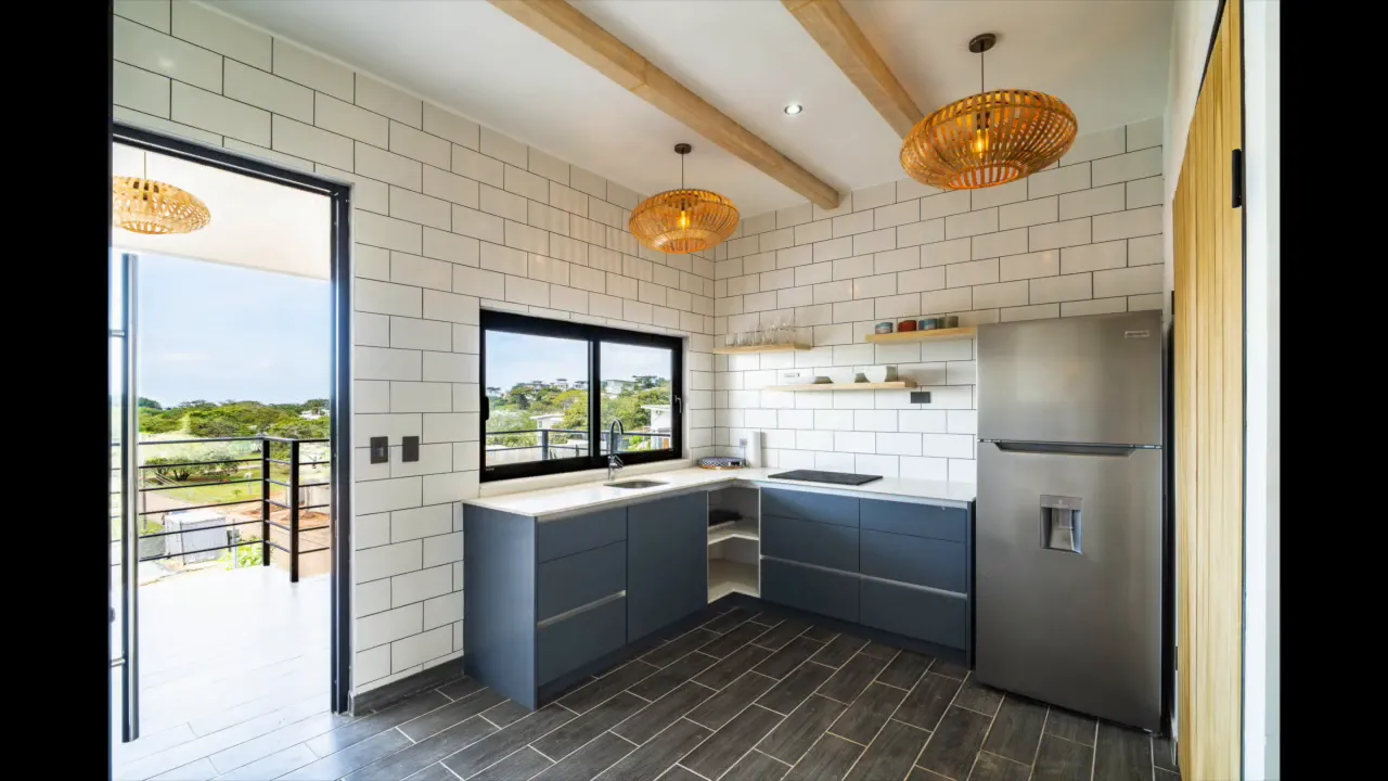 Modern kitchen with open layout
