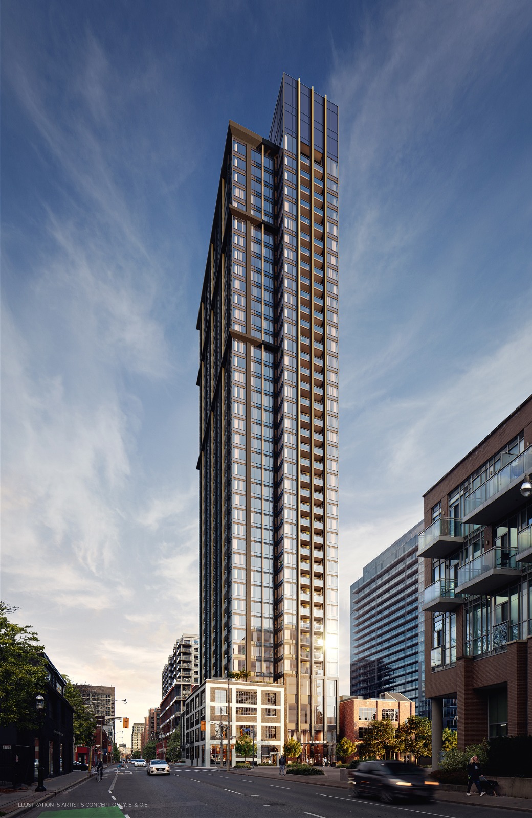 Celeste Condos rendering, downtown Toronto