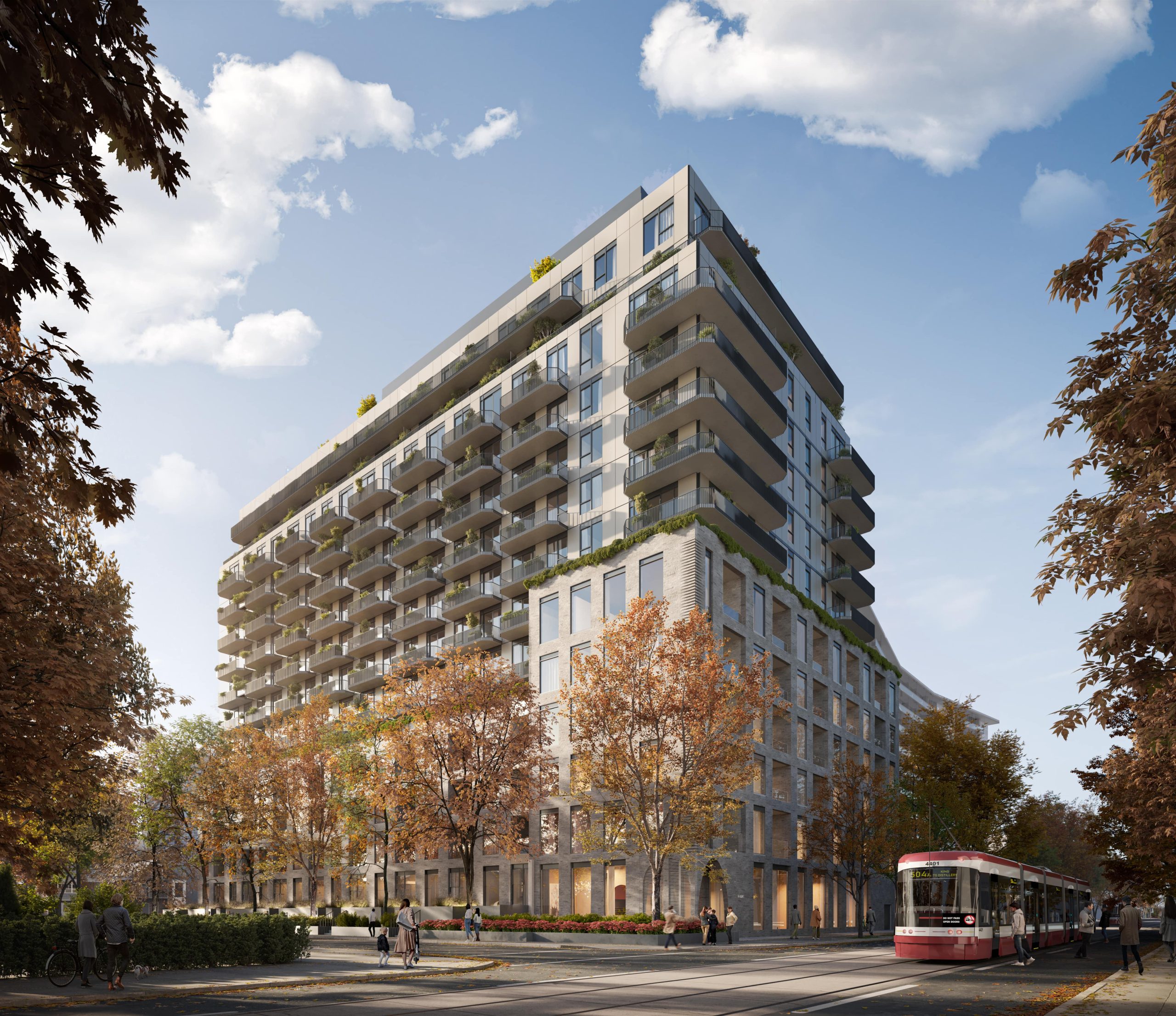 8 Temple Condos rendering, Parkdale