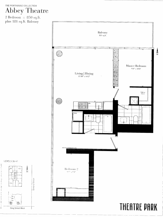 224 KING ST WEST - TWO BEDROOM 850 SQ FEET - CONTACT YOSSI KAPLAN