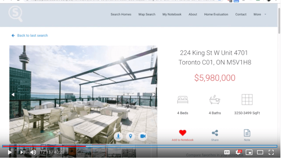 224 King West - Penthouse for Sale - Call Yossi Kaplan, MBA