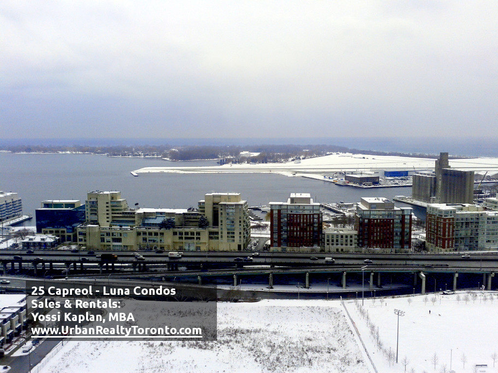 25 CAPREOL CONDOS FOR SALE - VIEW SOUTH WINTER - by Yossi Kaplan