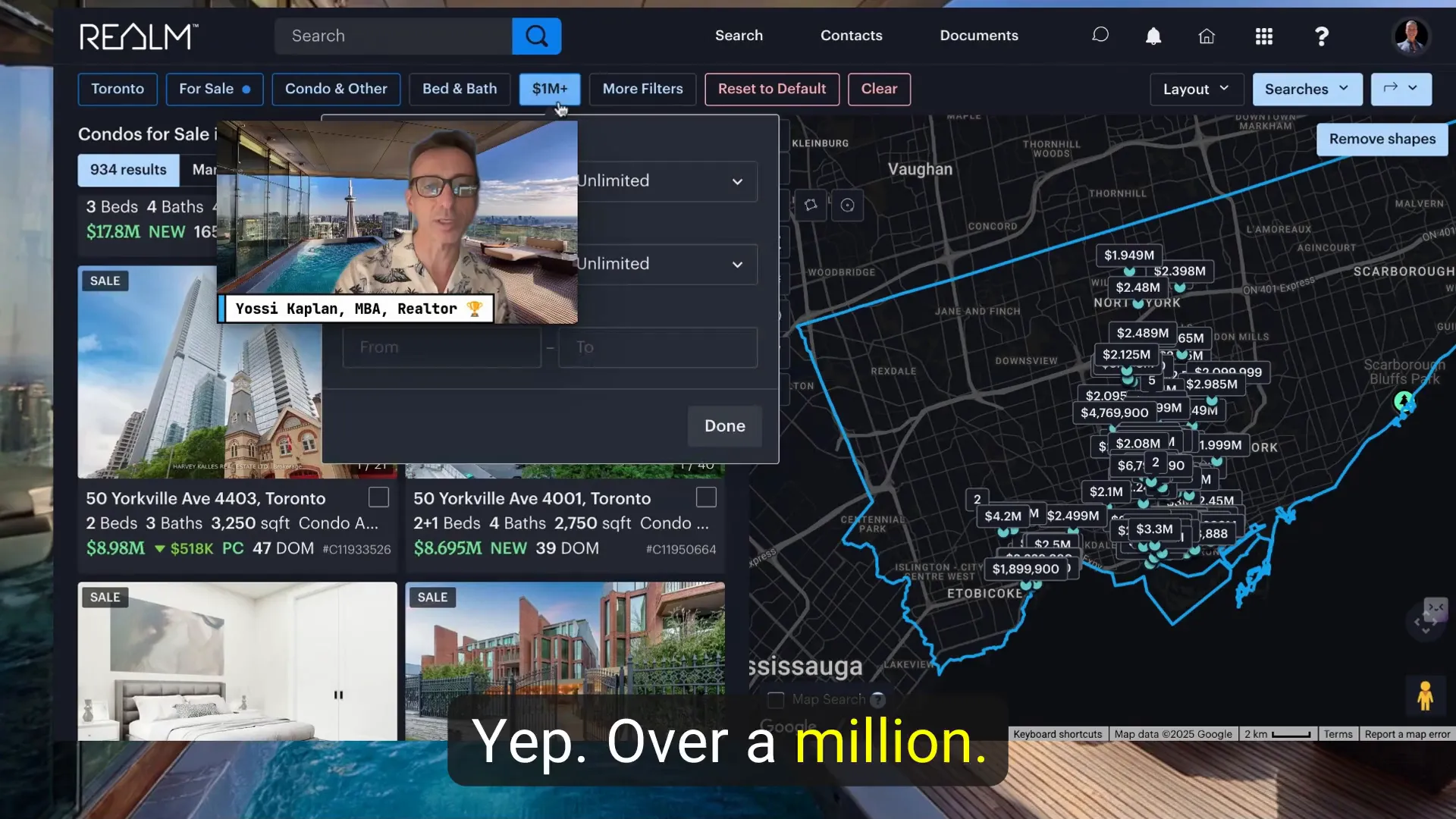 Finding available penthouses