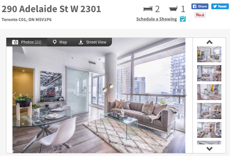 The Bond Condos @ 290 Adelaide West - Two Bedroom Condo for Sale - Call Yossi KAPLAN