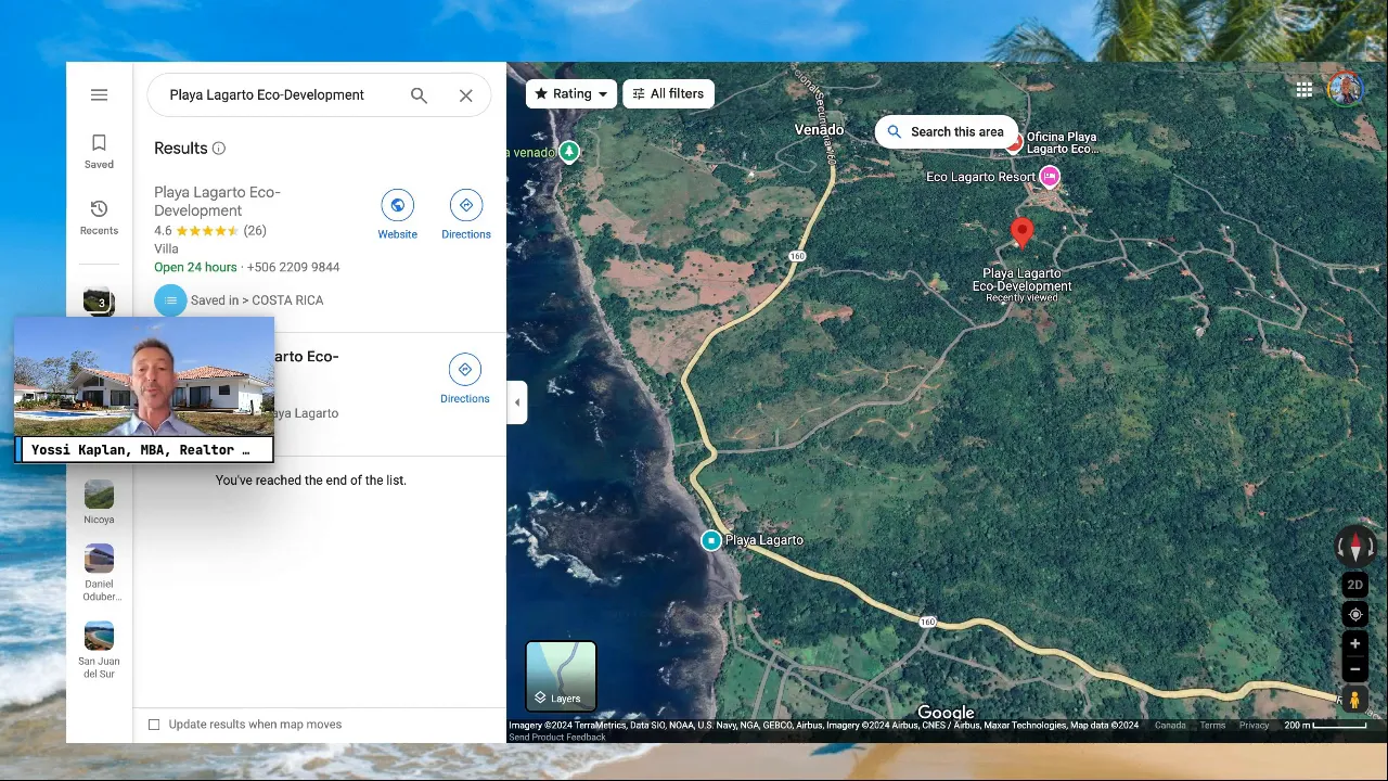 Land options available at Playa del Garto