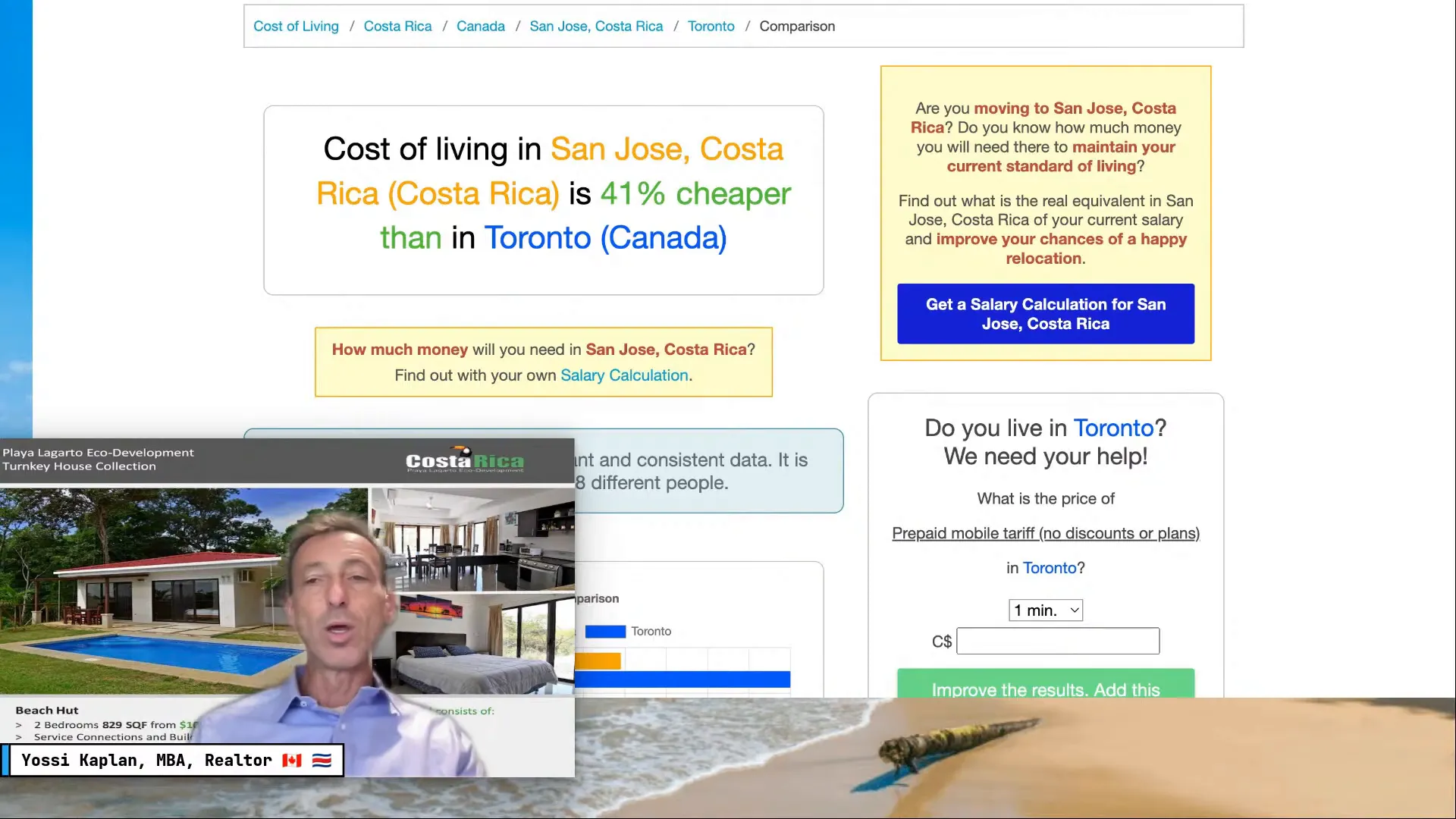 Conclusion on cost of living