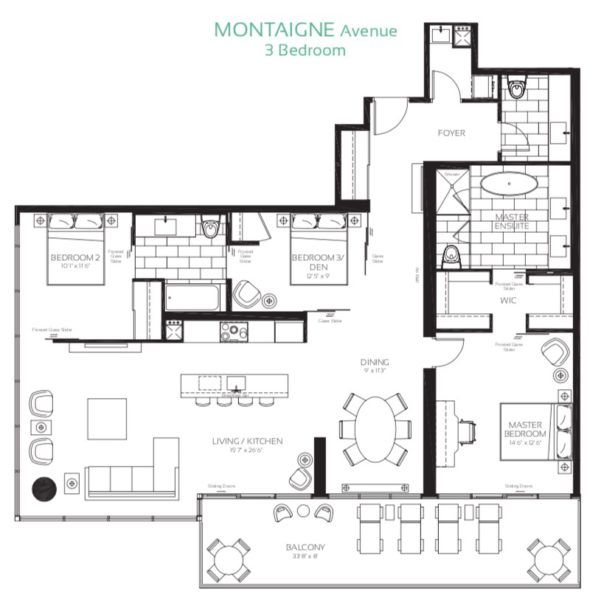 488 University Ave - Montagne Avenue Floorplan - Call Yossi Kaplan