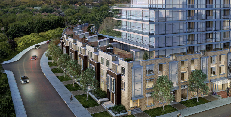 60 Berwick Condos & Towns boutique residential architecture near Eglinton photo