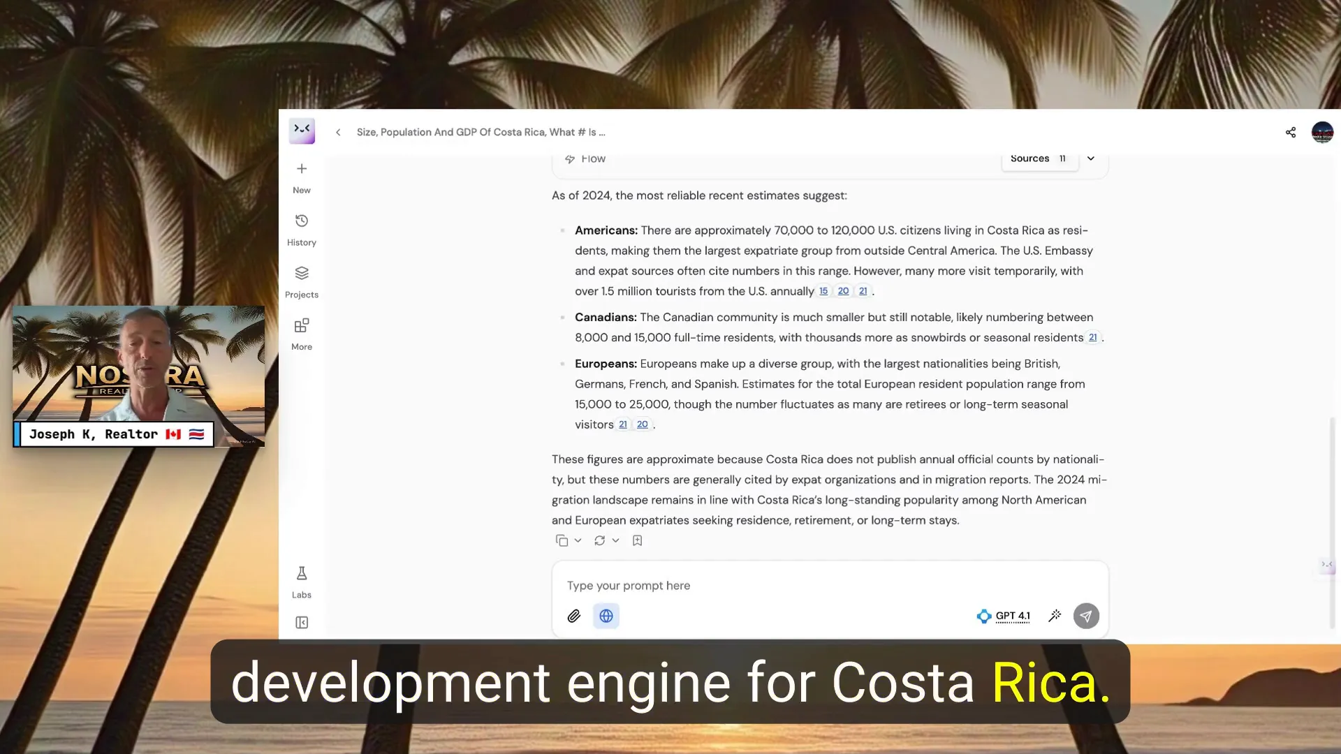 Tourist stay extension in Costa Rica