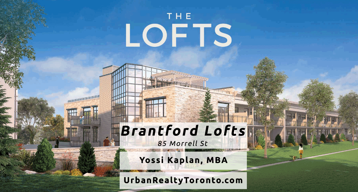 Brantford Lofts at 85 Morrell - Contact Yossi Kaplan
