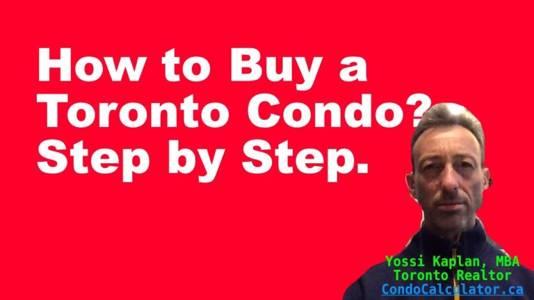 How to Buy a Toronto Condo: 3 Easy Steps | Yossi Kaplan Toronto condo guide