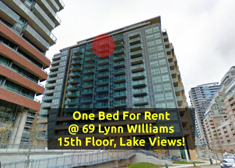 One Bedroom Condo For Rent @ 69 Lynn Williams - Contact Yossi Kaplan