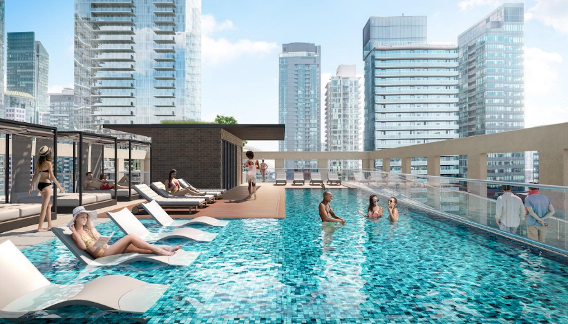 Peter and Adelaide Condos - Pool Terrace