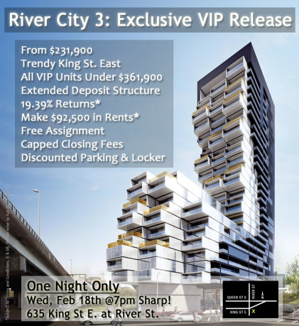 RIVER CITY 3 - VIP Sale