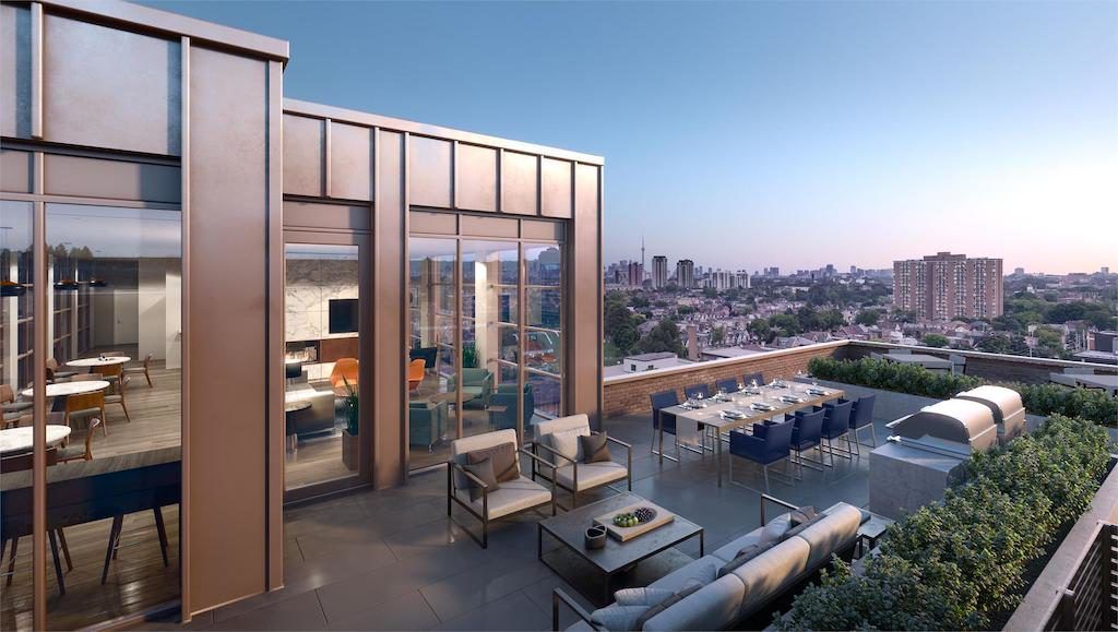 Scout Condos - 1791 St Clair Ave W - Rooftop - Sales Yossi Kaplan MBA