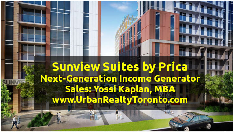 Sunview Suites Waterloo Investment Condos - Sales Call Yossi KAPLAN