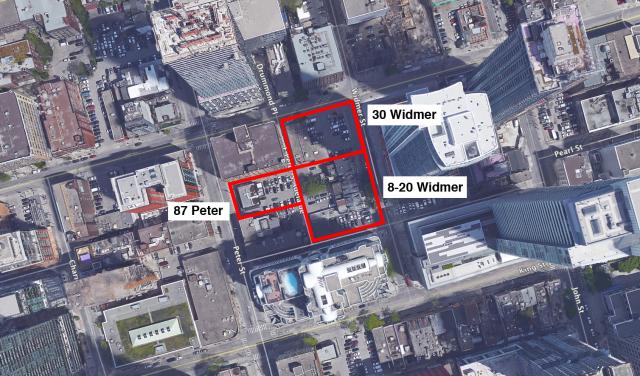 Theatre District 30 Widmer St Toronto - Arial - Buy or Sell call Yossi Kaplan