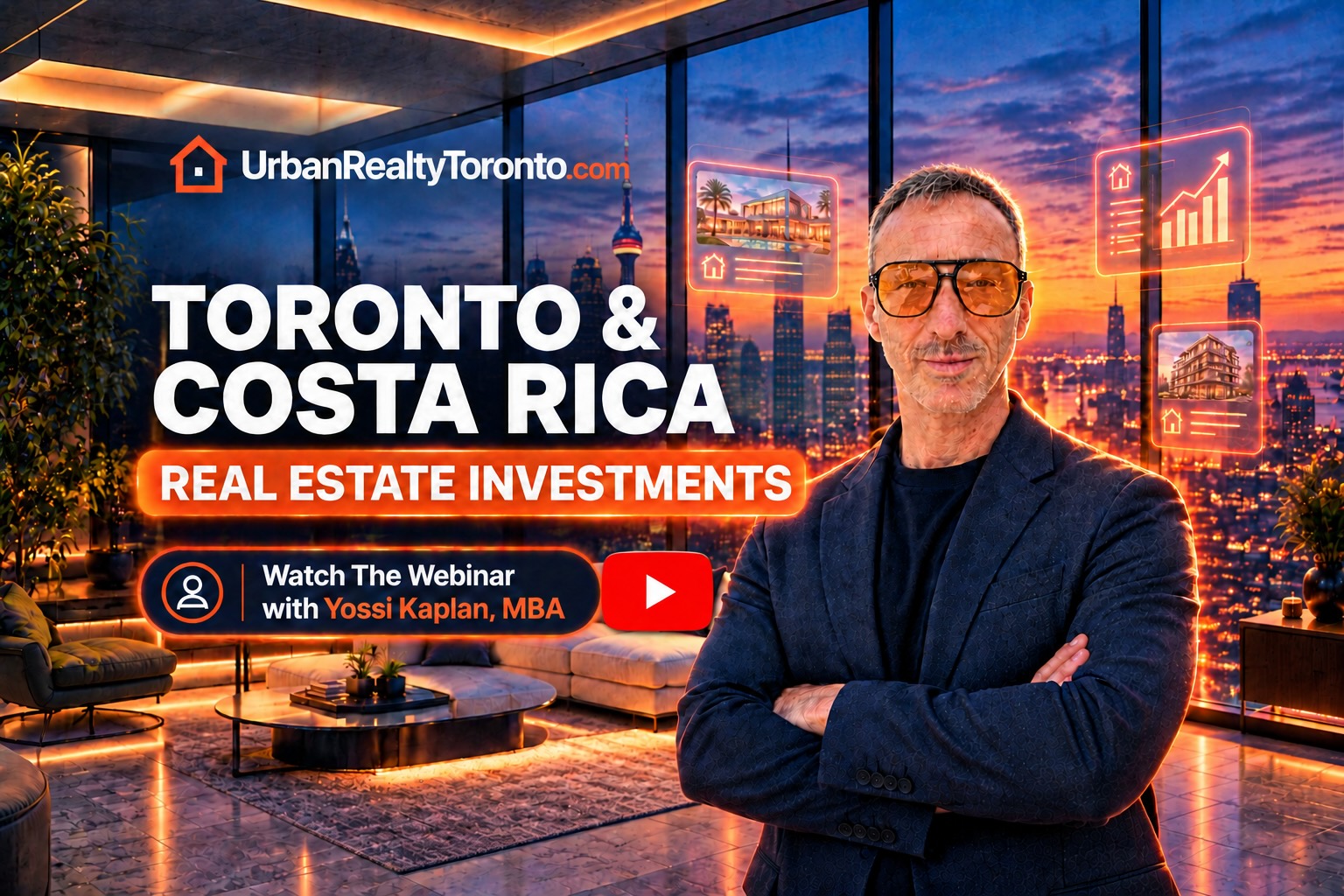 Toronto & Costa Rica Real state Investments 2027 - UrbanRealtyToronto.com webinar