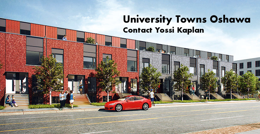 University Towns Oshawa - Condos for Sale - Contact Yossi Kaplan
