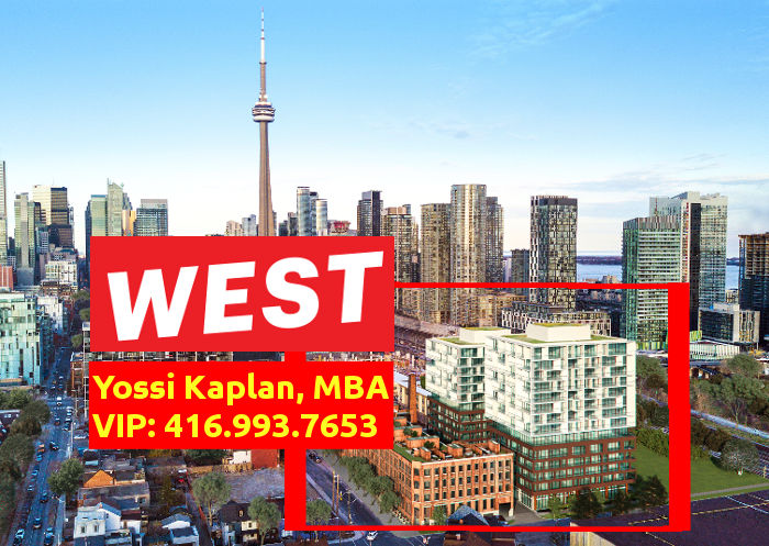 West Condos @ 89-109 Niagara St. - VIP Sales Yossi KAPLAN