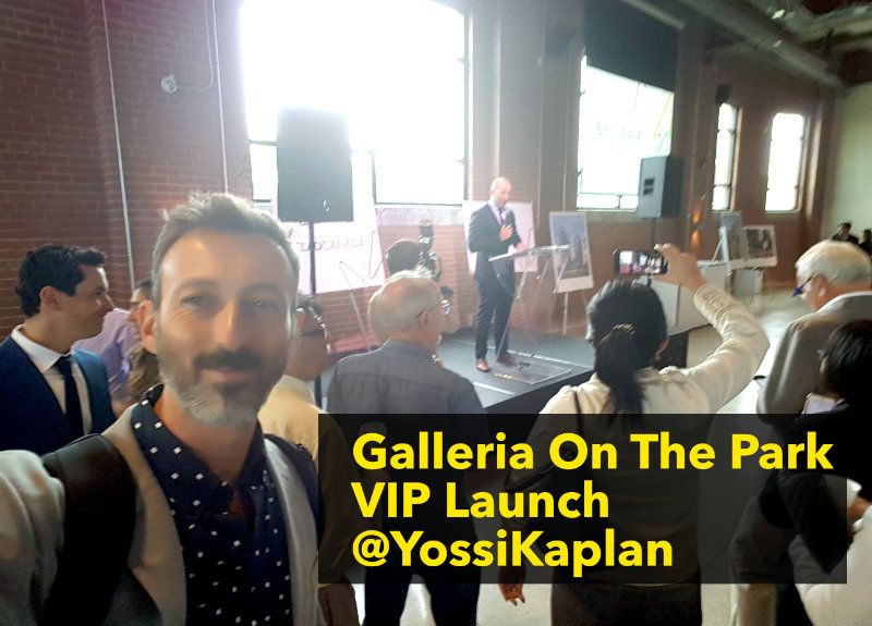 Yossi Kaplan @ Galleria On The Park Platinum Agent Event