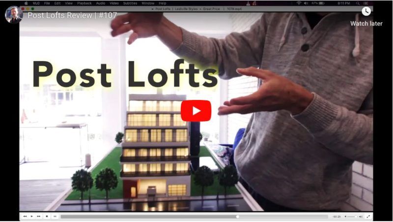 Yossi Kaplan @ Post Lofts (Important Video!)