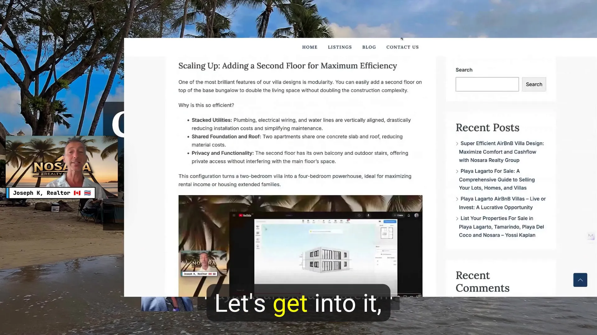 Tips for efficient home design and cost saving in Costa Rica