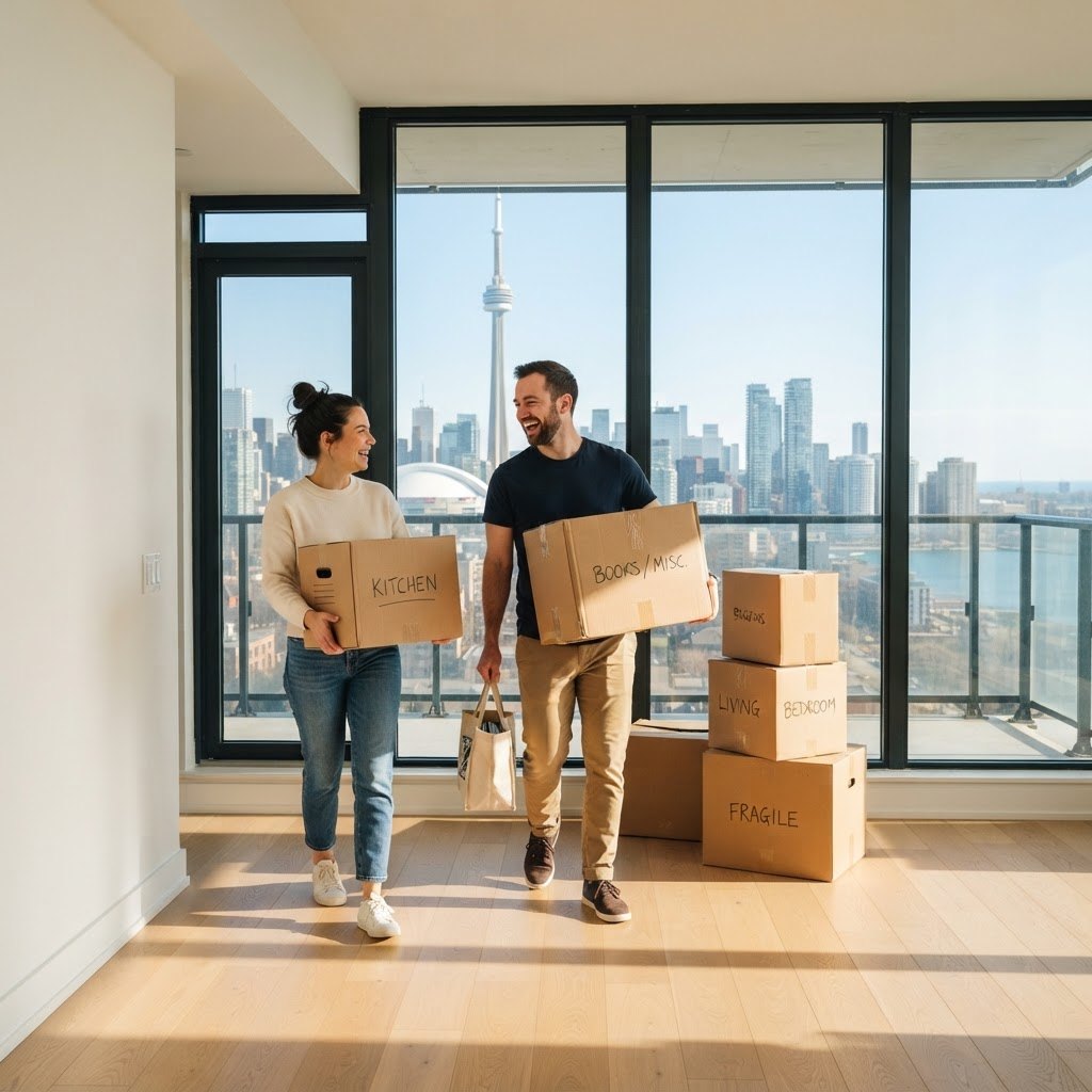 Buyers moving into a new Toronto condo as their primary residence