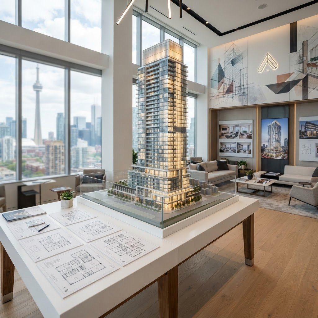 New condo sales centre in Toronto: signing an agreement eligible for the HST rebate