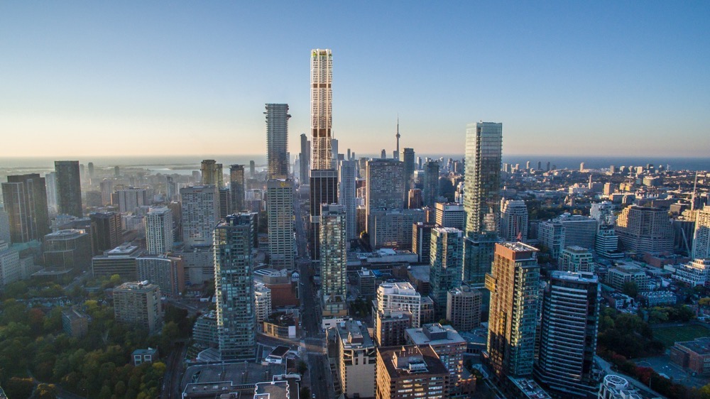 The One, 1 Bloor Street West — Canada's tallest residential tower, occupancy 2028