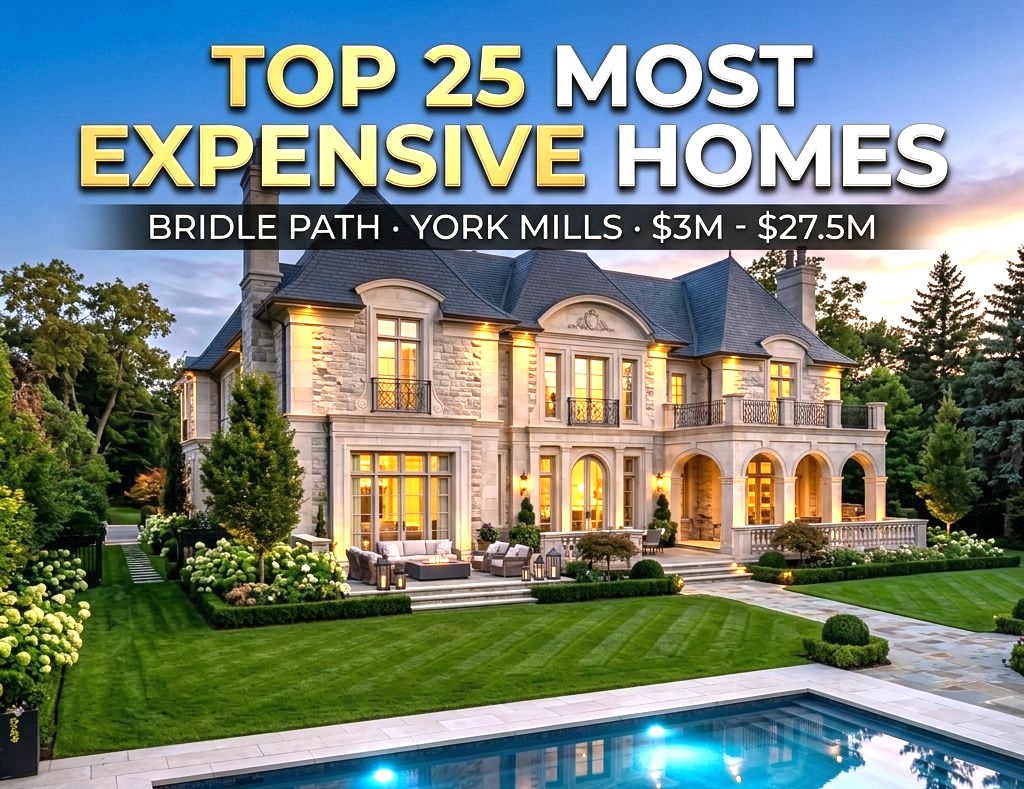 Toronto's top 25 most expensive homes Toronto's top 25 most expensive homes