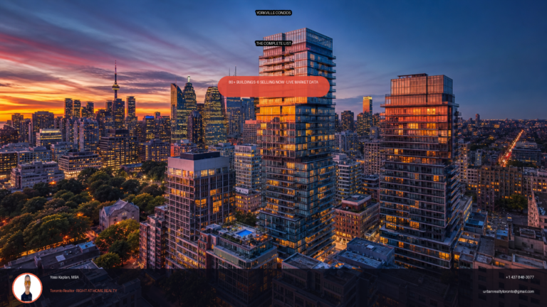 Yorkville Condos Complete List Toronto condo guide